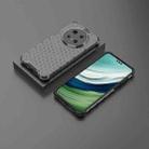 For Huawei Mate 70 Pro 5G Honeycomb Shockproof Phone Case(Black) - 2