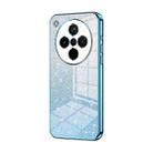 For OPPO Find X8 Gradient Glitter Powder Electroplated Phone Case(Blue) - 1