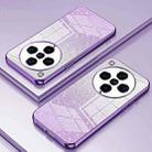 For OPPO Find X8 Pro Gradient Glitter Powder Electroplated Phone Case(Purple) - 2