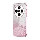 For OPPO Find X8 Pro Gradient Glitter Powder Electroplated Phone Case(Pink) - 1