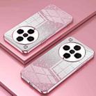 For OPPO Find X8 Pro Gradient Glitter Powder Electroplated Phone Case(Pink) - 2