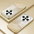 For OPPO Find X8 Pro Gradient Glitter Powder Electroplated Phone Case(Gold) - 2