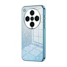 For OPPO Find X8 Pro Gradient Glitter Powder Electroplated Phone Case(Blue) - 1