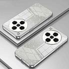 For OPPO Find X8 Pro Gradient Glitter Powder Electroplated Phone Case(Silver) - 2