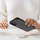 For iPhone 17 LC.IMEEKE L3 Series Detachable RFID Card Bag Magsafe Phone Case(Black) - 4