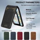 For iPhone 17 LC.IMEEKE L3 Series Detachable RFID Card Bag Magsafe Phone Case(Black) - 5