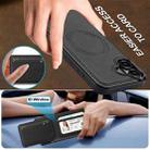 For iPhone 17 LC.IMEEKE L3 Series Detachable RFID Card Bag Magsafe Phone Case(Black) - 6