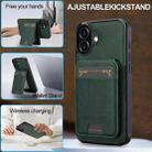 For iPhone 17 LC.IMEEKE L3 Series Detachable RFID Card Bag Magsafe Phone Case(Green) - 3