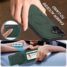 For iPhone 17 LC.IMEEKE L3 Series Detachable RFID Card Bag Magsafe Phone Case(Green) - 6