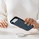 For iPhone 17 Air LC.IMEEKE L3 Series Detachable RFID Card Bag Magsafe Phone Case(Blue) - 4