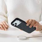 For iPhone 17 Pro LC.IMEEKE L3 Series Detachable RFID Card Bag Magsafe Phone Case(Black) - 4