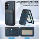 For Samsung Galaxy S24+ 5G LC.IMEEKE L3 Series Detachable RFID Card Bag Magsafe Phone Case(Blue) - 3