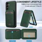 For Samsung Galaxy S24+ 5G LC.IMEEKE L3 Series Detachable RFID Card Bag Magsafe Phone Case(Green) - 3