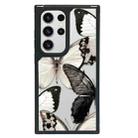 For Samsung Galaxy S24 Ultra 5G Creative Art Pattern Full Coverage Phone Case(Flowers and Butterflies C) - 1