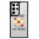 For Samsung Galaxy S24 Ultra 5G Creative Art Pattern Full Coverage Phone Case(Fool in Love A) - 1