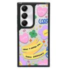 For Samsung Galaxy S24+ 5G Creative Art Pattern Full Coverage Phone Case(Beautiful Self A) - 1