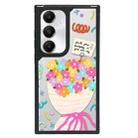 For Samsung Galaxy S24 5G Creative Art Pattern Full Coverage Phone Case(Beautiful Self C) - 1