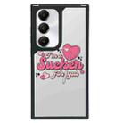 For Samsung Galaxy S24 5G Creative Art Pattern Full Coverage Phone Case(Fool in Love B) - 1