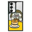 For Samsung Galaxy S24 5G Creative Art Pattern Full Coverage Phone Case(Greedy Kid A) - 1