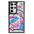 For Samsung Galaxy S23 Ultra 5G Creative Art Pattern Full Coverage Phone Case(Enjoy Life C) - 1