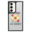 For Samsung Galaxy S23+ 5G Creative Art Pattern Full Coverage Phone Case(Fool in Love A) - 1