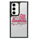For Samsung Galaxy S23+ 5G Creative Art Pattern Full Coverage Phone Case(Fool in Love B) - 1
