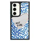 For Samsung Galaxy S23+ 5G Creative Art Pattern Full Coverage Phone Case(Unknown Feelings C) - 1