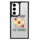 For Samsung Galaxy S23 5G Creative Art Pattern Full Coverage Phone Case(Fool in Love A) - 1