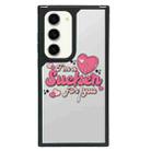 For Samsung Galaxy S23 5G Creative Art Pattern Full Coverage Phone Case(Fool in Love B) - 1