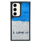 For Samsung Galaxy S23 5G Creative Art Pattern Full Coverage Phone Case(Unknown Feelings A) - 1