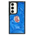 For Samsung Galaxy S23 5G Creative Art Pattern Full Coverage Phone Case(Unknown Feelings B) - 1