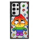 For Samsung Galaxy S22 Ultra 5G Creative Art Pattern Full Coverage Phone Case(Cry Baby B) - 1