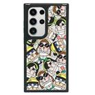 For Samsung Galaxy S22 Ultra 5G Creative Art Pattern Full Coverage Phone Case(Cry Baby C) - 1