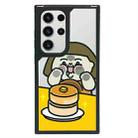 For Samsung Galaxy S22 Ultra 5G Creative Art Pattern Full Coverage Phone Case(Greedy Kid A) - 1