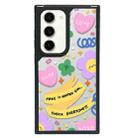 For Samsung Galaxy S22 5G Creative Art Pattern Full Coverage Phone Case(Beautiful Self A) - 1