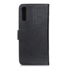 For Sony Xperia 5 II KHAZNEH Cowhide Texture Horizontal Flip Leather Case with Holder & Card Slots & Wallet(Black) - 3