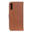 For Sony Xperia 5 II KHAZNEH Cowhide Texture Horizontal Flip Leather Case with Holder & Card Slots & Wallet(Brown) - 3