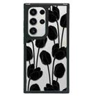 For Samsung Galaxy S24 Ultra 5G Creative Art Pattern Full Coverage Phone Case(Tulip Camellia B) - 1