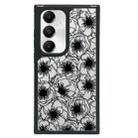 For Samsung Galaxy S24+ 5G Creative Art Pattern Full Coverage Phone Case(Tulip Camellia A) - 1