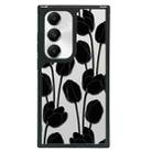 For Samsung Galaxy S23 FE 5G Creative Art Pattern Full Coverage Phone Case(Tulip Camellia B) - 1
