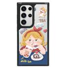 For Samsung Galaxy S23 Ultra 5G Creative Art Pattern Full Coverage Phone Case(Food Couple A) - 1