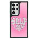 For Samsung Galaxy S23 Ultra 5G Creative Art Pattern Full Coverage Phone Case(Self Love Club B) - 1