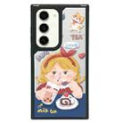 For Samsung Galaxy S23+ 5G Creative Art Pattern Full Coverage Phone Case(Food Couple A) - 1