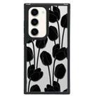 For Samsung Galaxy S23+ 5G Creative Art Pattern Full Coverage Phone Case(Tulip Camellia B) - 1