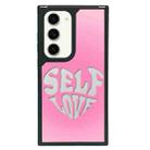 For Samsung Galaxy S23+ 5G Creative Art Pattern Full Coverage Phone Case(Self Love Club B) - 1