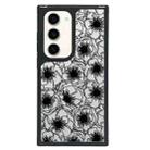 For Samsung Galaxy S22+ 5G Creative Art Pattern Full Coverage Phone Case(Tulip Camellia A) - 1