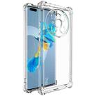 For Huawei Mate 40 Pro 5G IMAK UX-4 Series Four-corner Shockproof Phone Case(Transparent) - 1