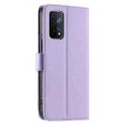 For OPPO A93 5G / A74 5G / A54 5G Ring Buckle Rhombic Leather Phone Case(Purple) - 3