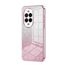 For Huawei Nova 13 Pro Gradient Glitter Powder Electroplated Phone Case(Pink) - 1