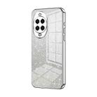 For Huawei nova 14 Gradient Glitter Powder Electroplated Phone Case(Silver) - 1